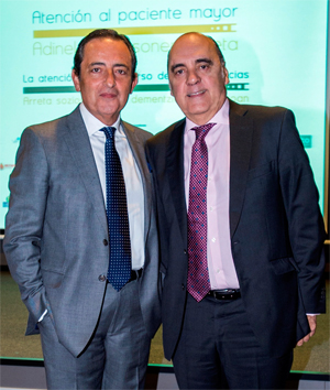 Los doctores José Antonio López Trigo e Iñaki Artaza han participado en el XI Simposio Igurco de Atención al Paciente Mayor.