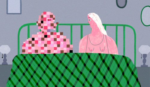 Todo cambio conductual percibido en el paciente con alzhéimer repercute en su pareja. (Ilustración: Cinta Arribas)