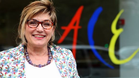 La Dra. Mecrè Boada, presidenta de la Fundació ACE i sòcia número 1 de l'AFA Baix Llobregat.